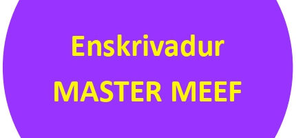 Master MEEF : Skoazell evit an enskrivadur